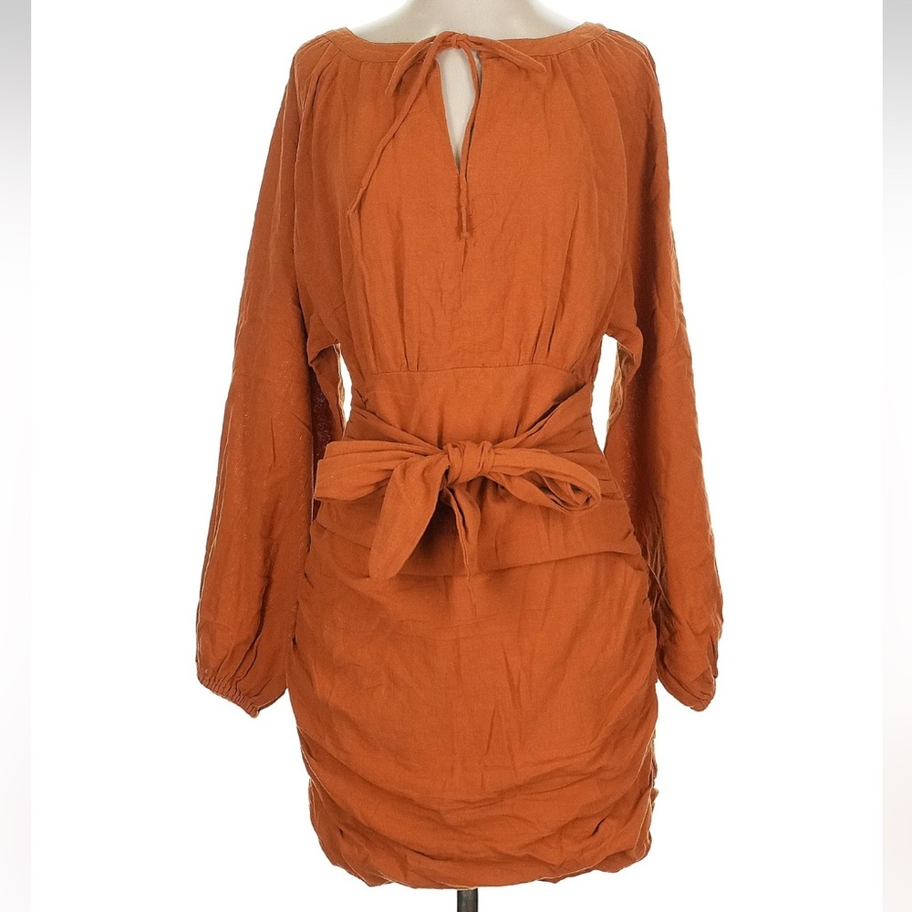 Free People Rust Mini Dress